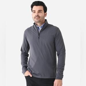 Greyson Clothiers Cadillac Grey Quarter Zip Large Golf NWT RARE